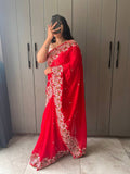 Sequins Saree