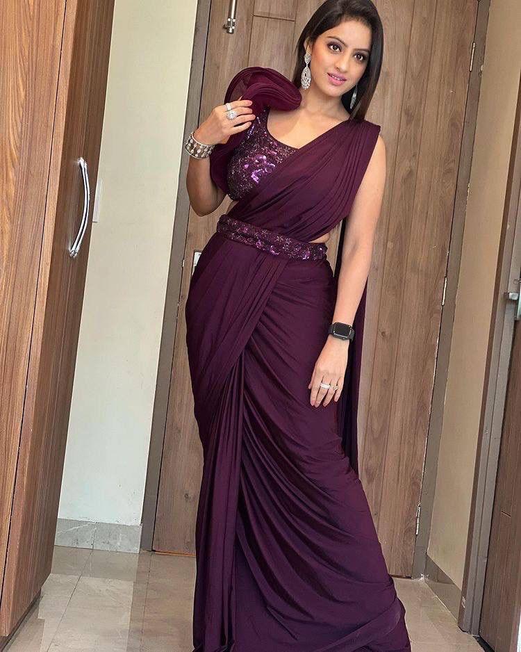 Bollywood Trending Satin With Coding &amp; Sequins Blouse
