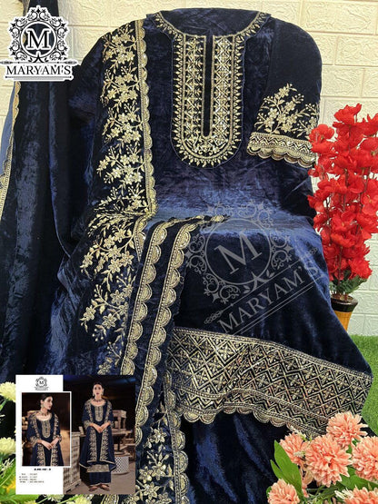 Maryams 160 Pure Viscos Velvet Salwar Kameez Collection (1399x04)
