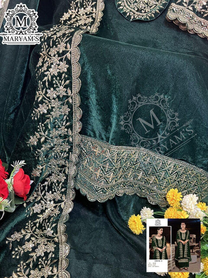 Maryams 160 Pure Viscos Velvet Salwar Kameez Collection (1399x04)