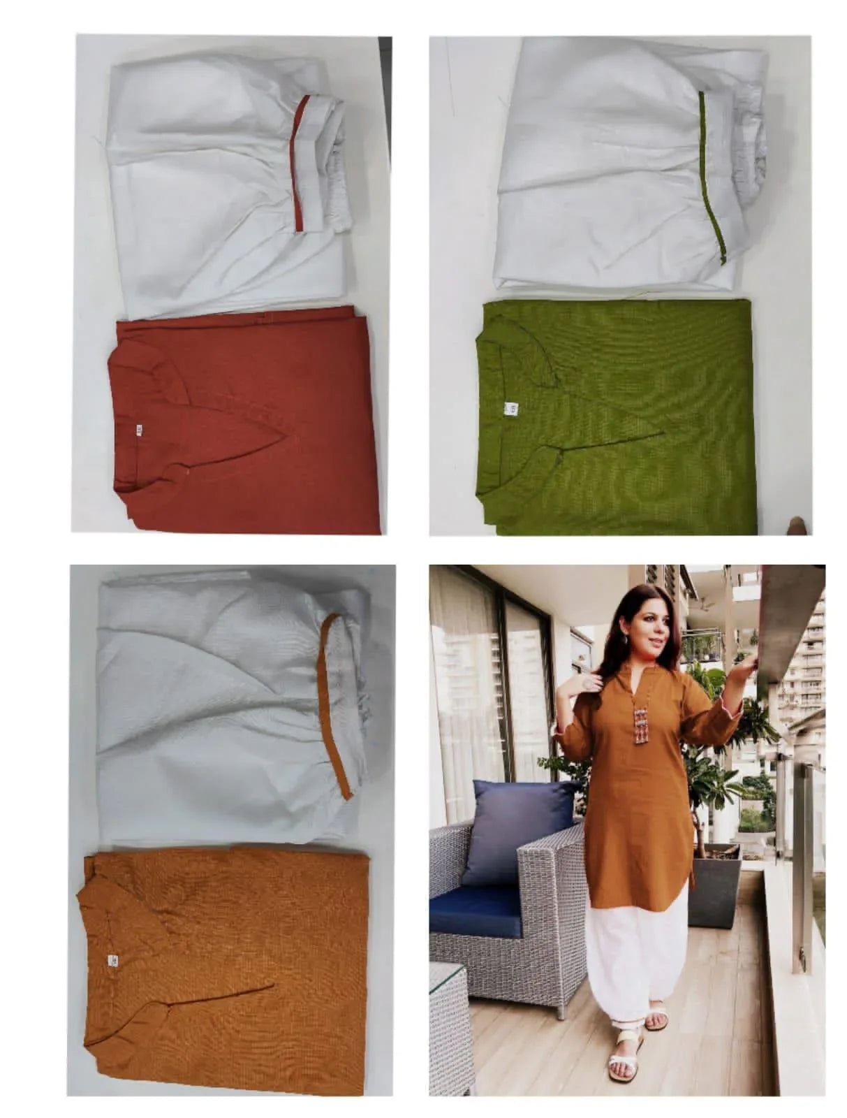 Beautiful Designer Afdhan Zubiya Cotton Kurti (450x07)