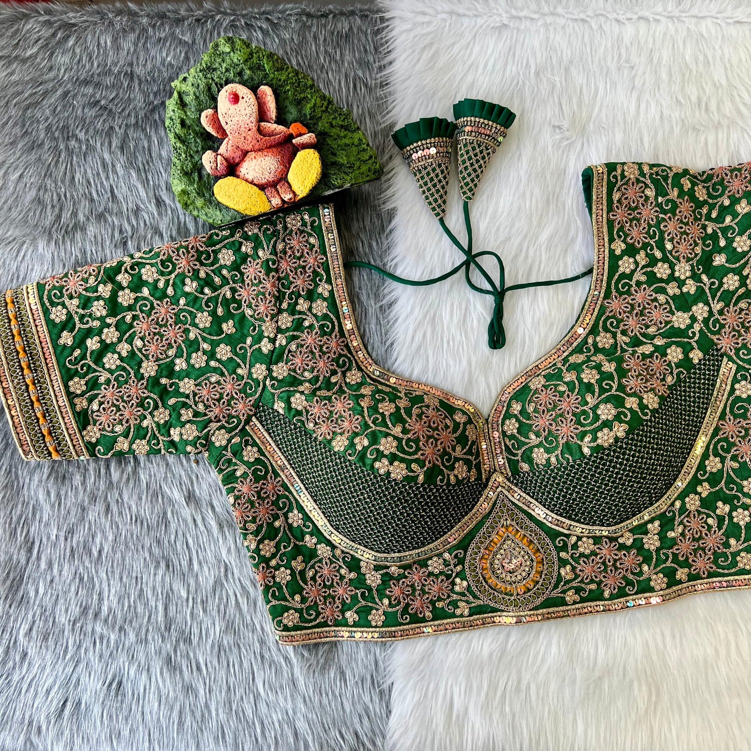 Beautiful Designer Sabyasachi Wedding Blouse