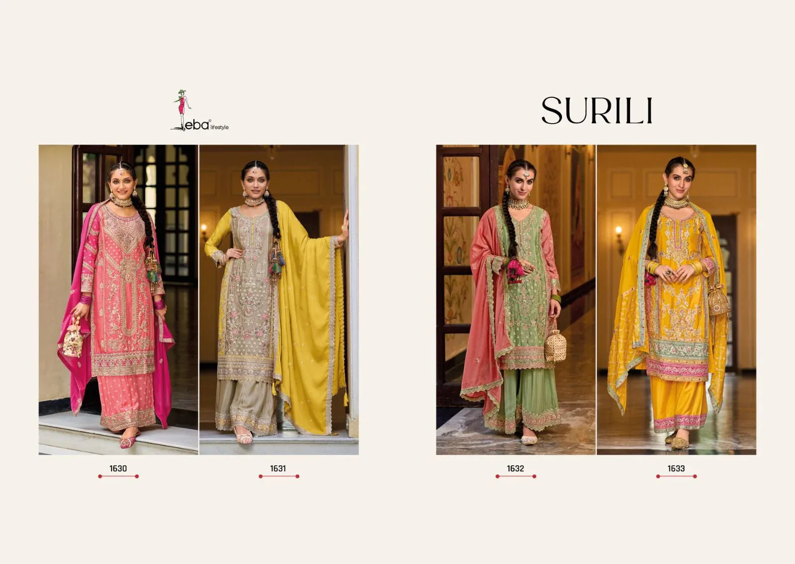 Eba Surili Festival Embroidered Salwar Suit Collection (2299x04)