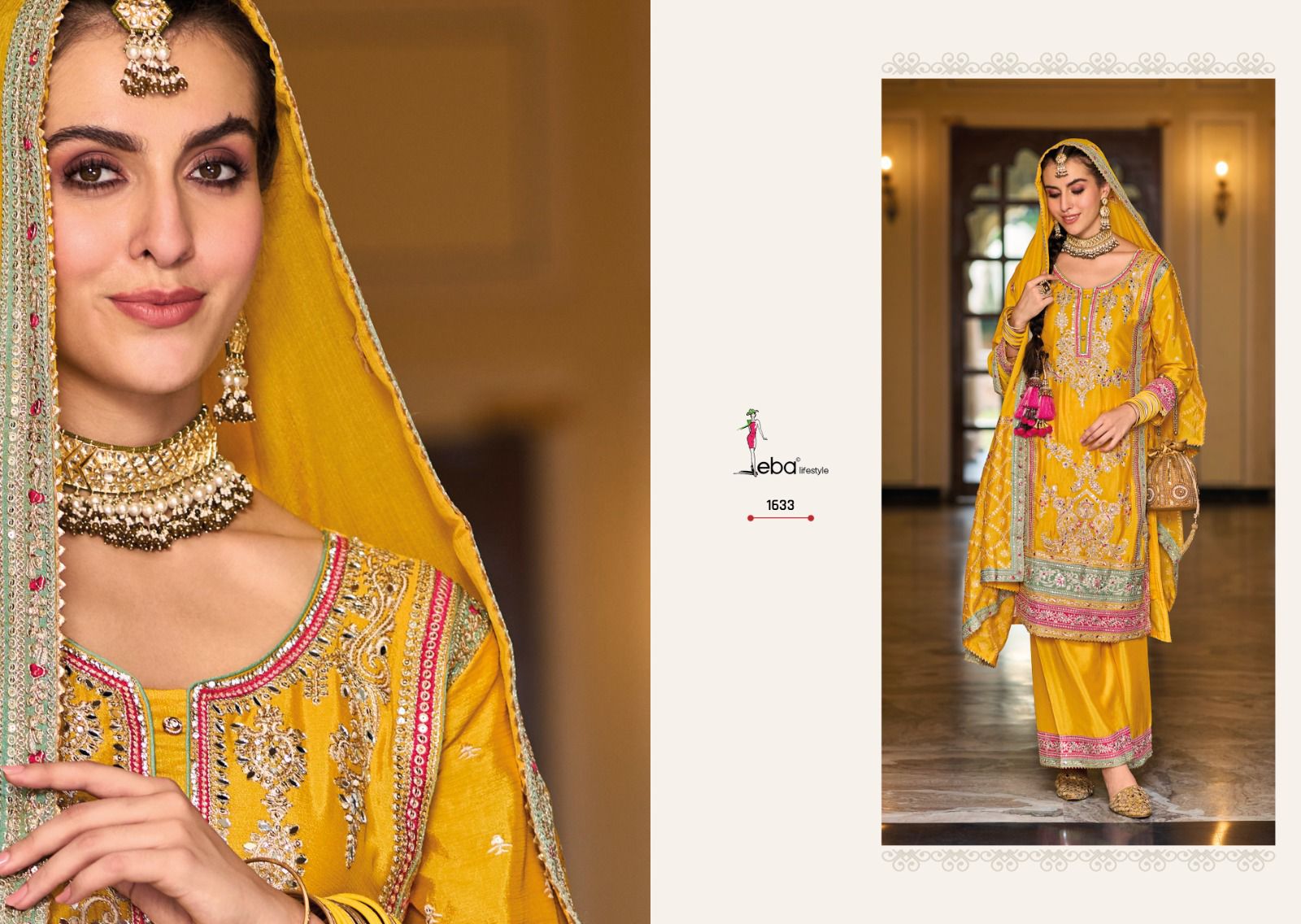 Eba Surili Festival Embroidered Salwar Suit Collection