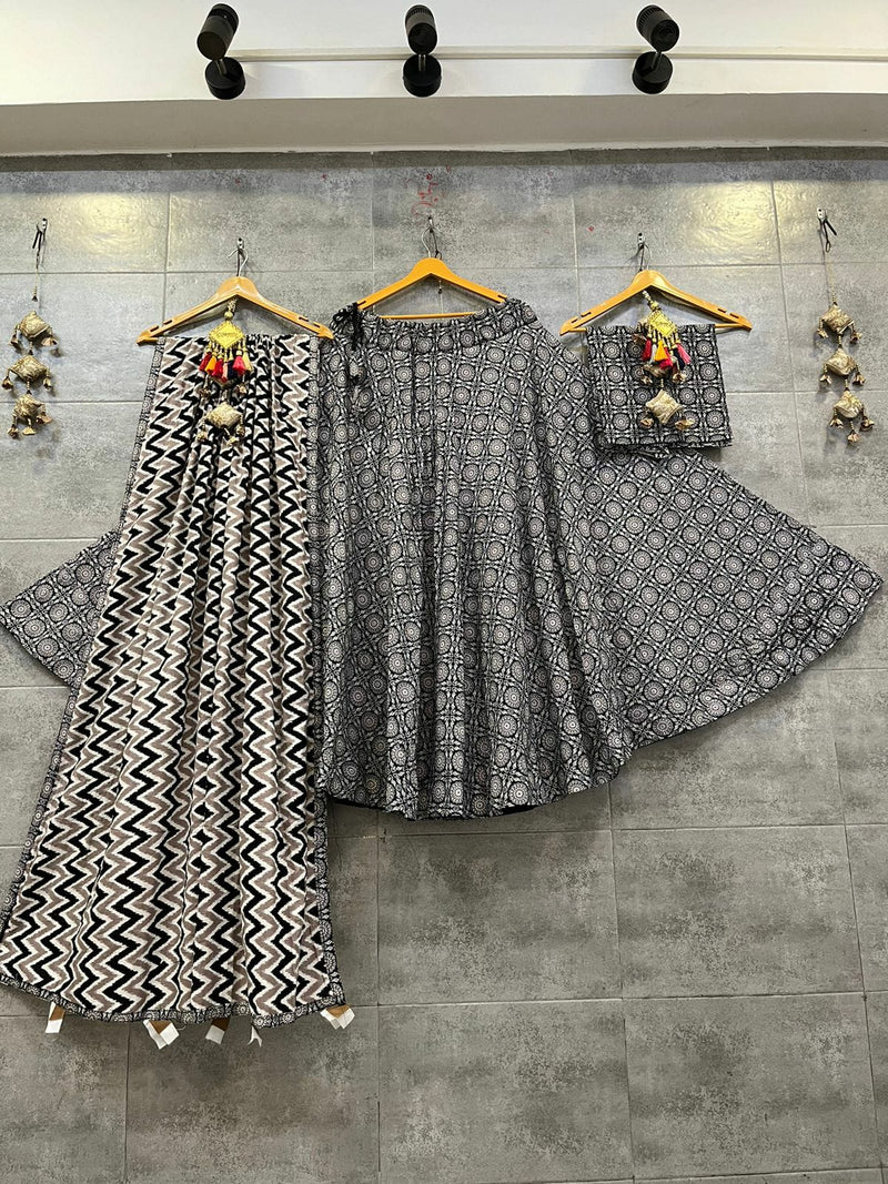 Beautiful Designer Cotton Lehenga Choli
