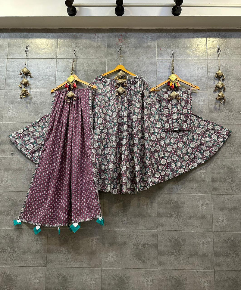 Beautiful Designer Cotton Lehenga Choli