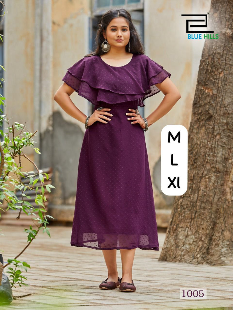 Blue Hills Miss India Georgette Kurtis (599x07)