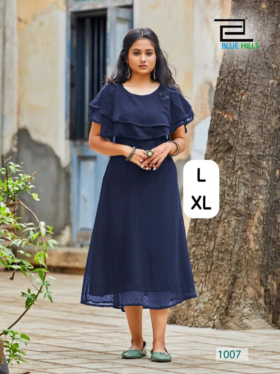 Blue Hills Miss India Georgette Kurtis (599x07)