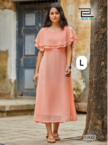 Blue Hills Miss India Georgette Kurtis (599x07)