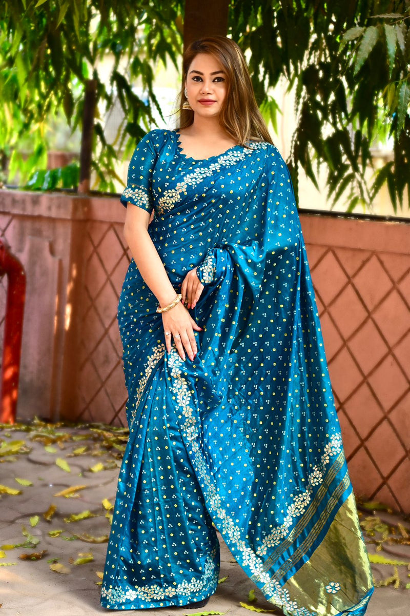 Bandhani Saree
