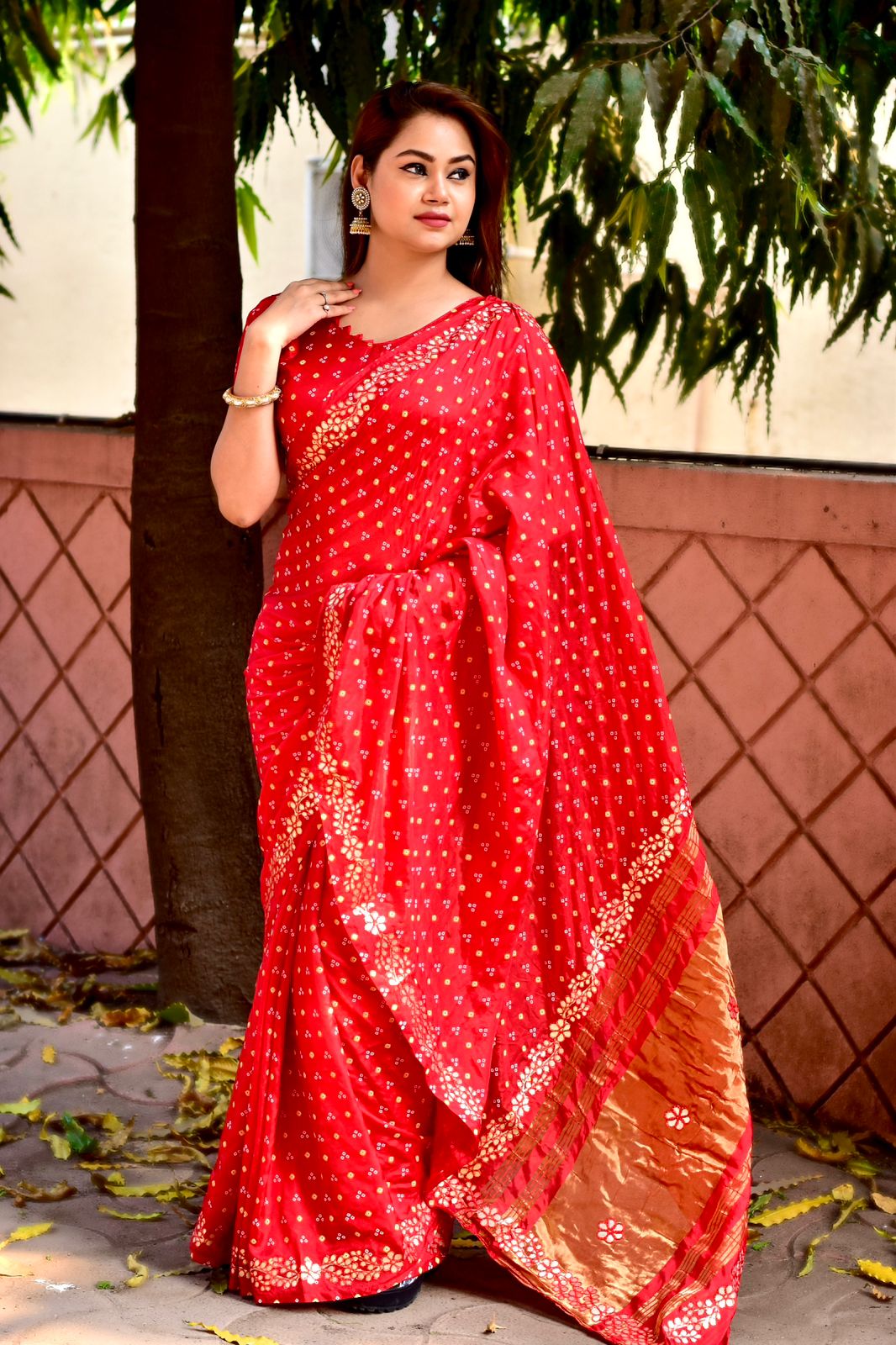 Bandhani Saree