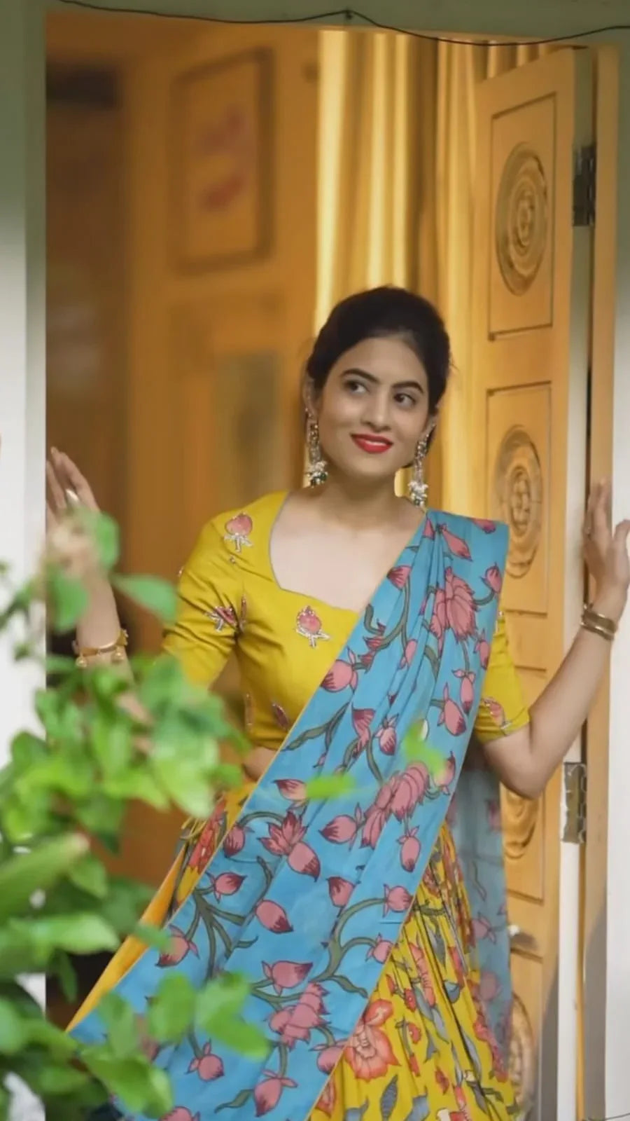 Beautiful Designer Alaknanda Pure Georgatte Lehenga Choli