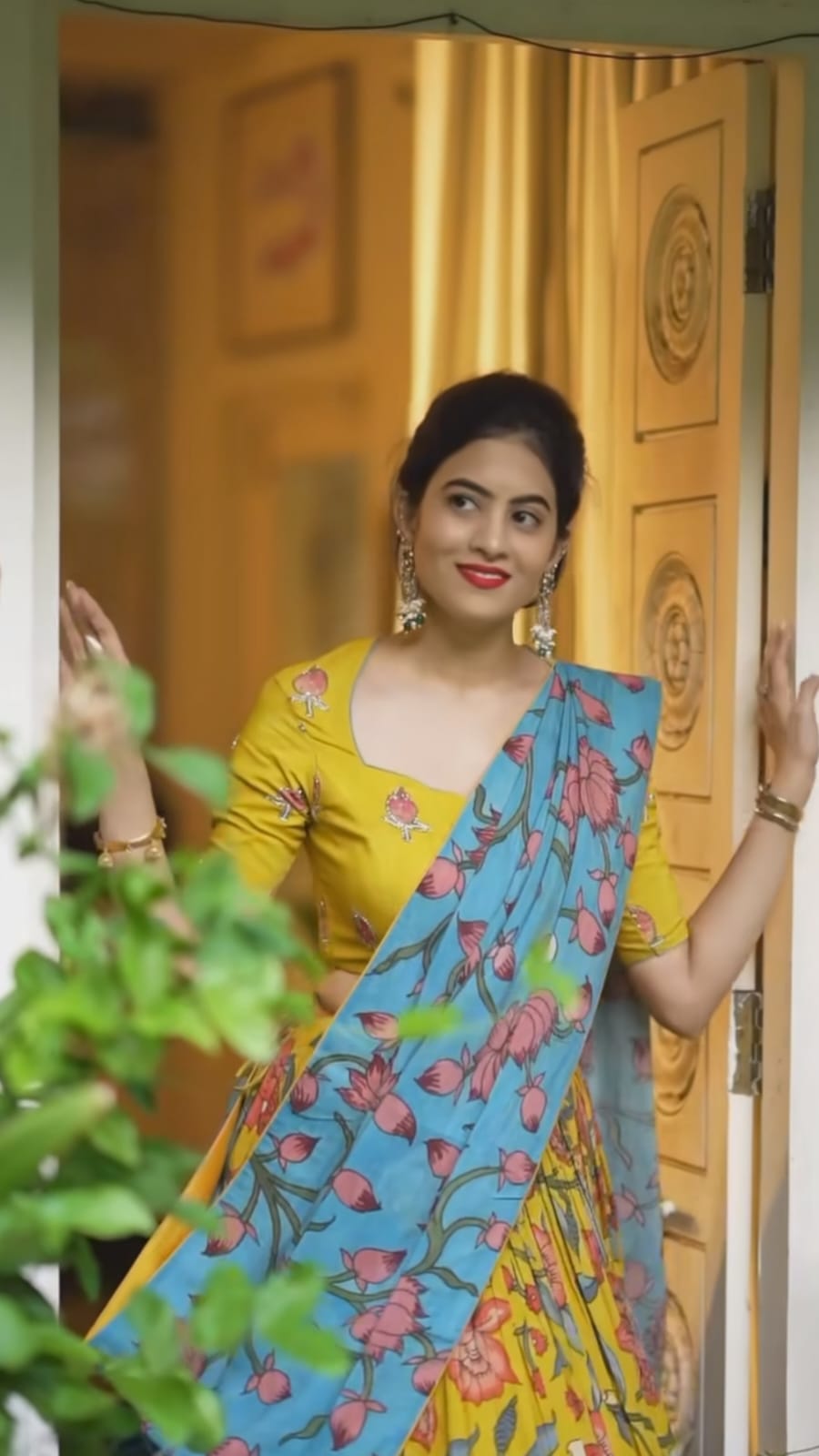 Beautiful Designer Alaknanda Pure Georgatte Lehenga Choli