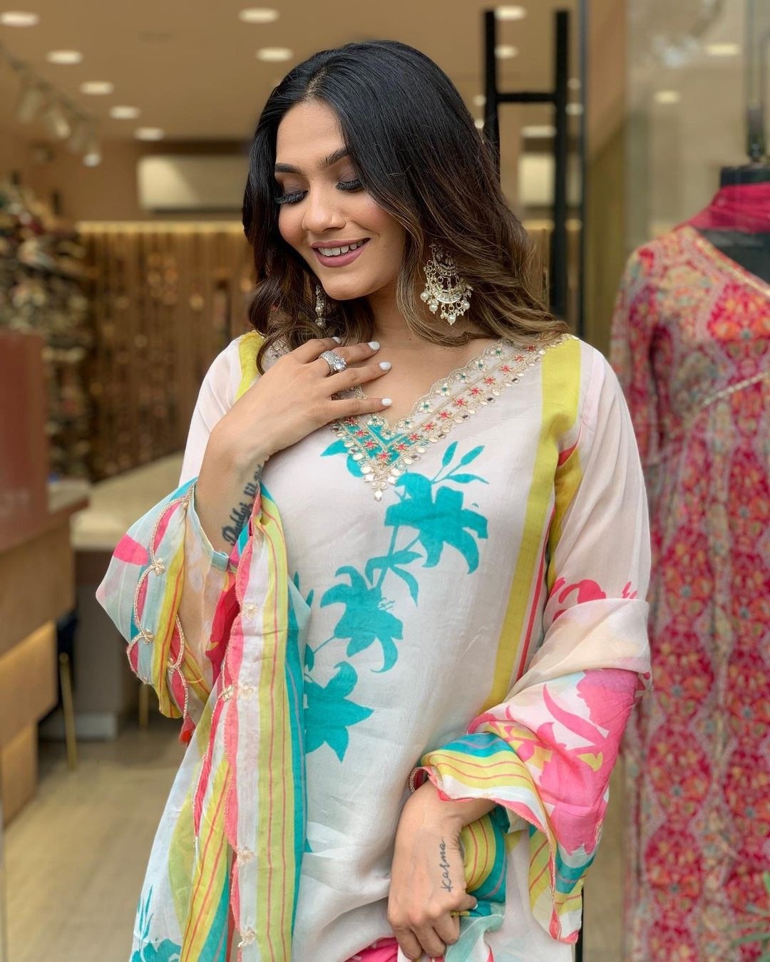 Beautiful Designer Shanaya Orgenza Suit