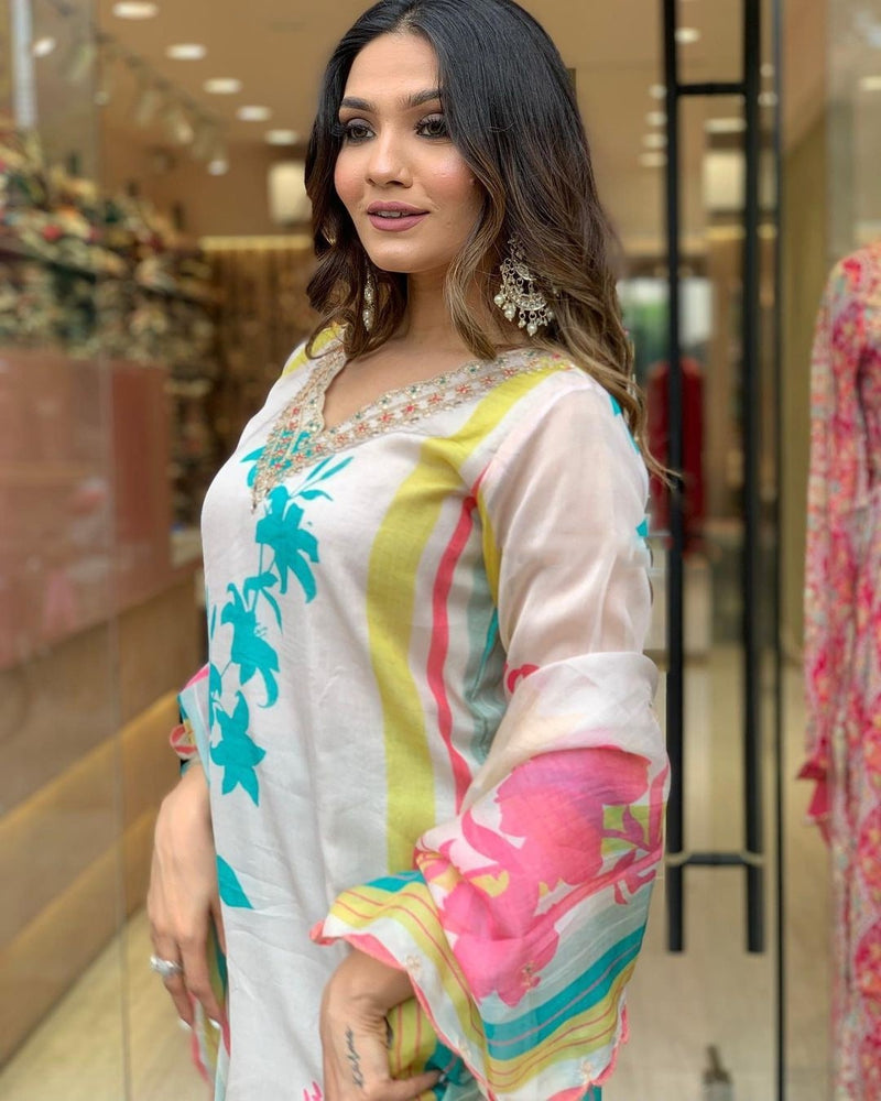 Beautiful Designer Shanaya Orgenza Suit