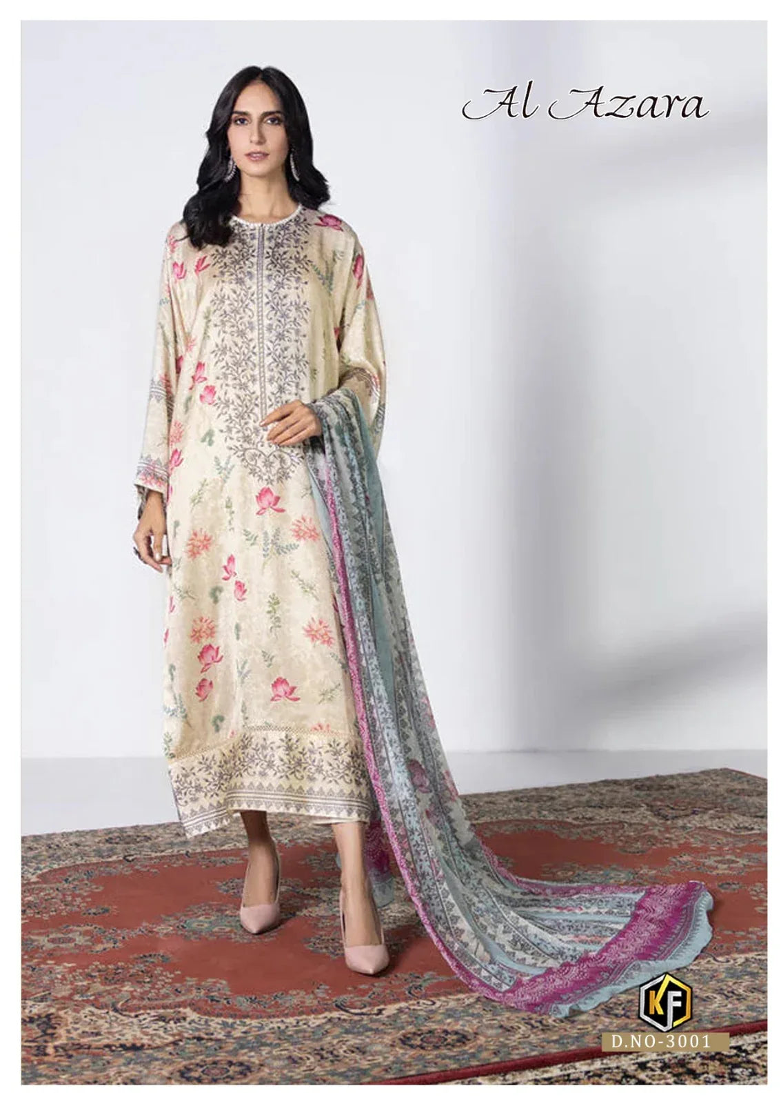 Keval Fab K Al Azara Vol-3 Salwar Kameez Set (445x06)