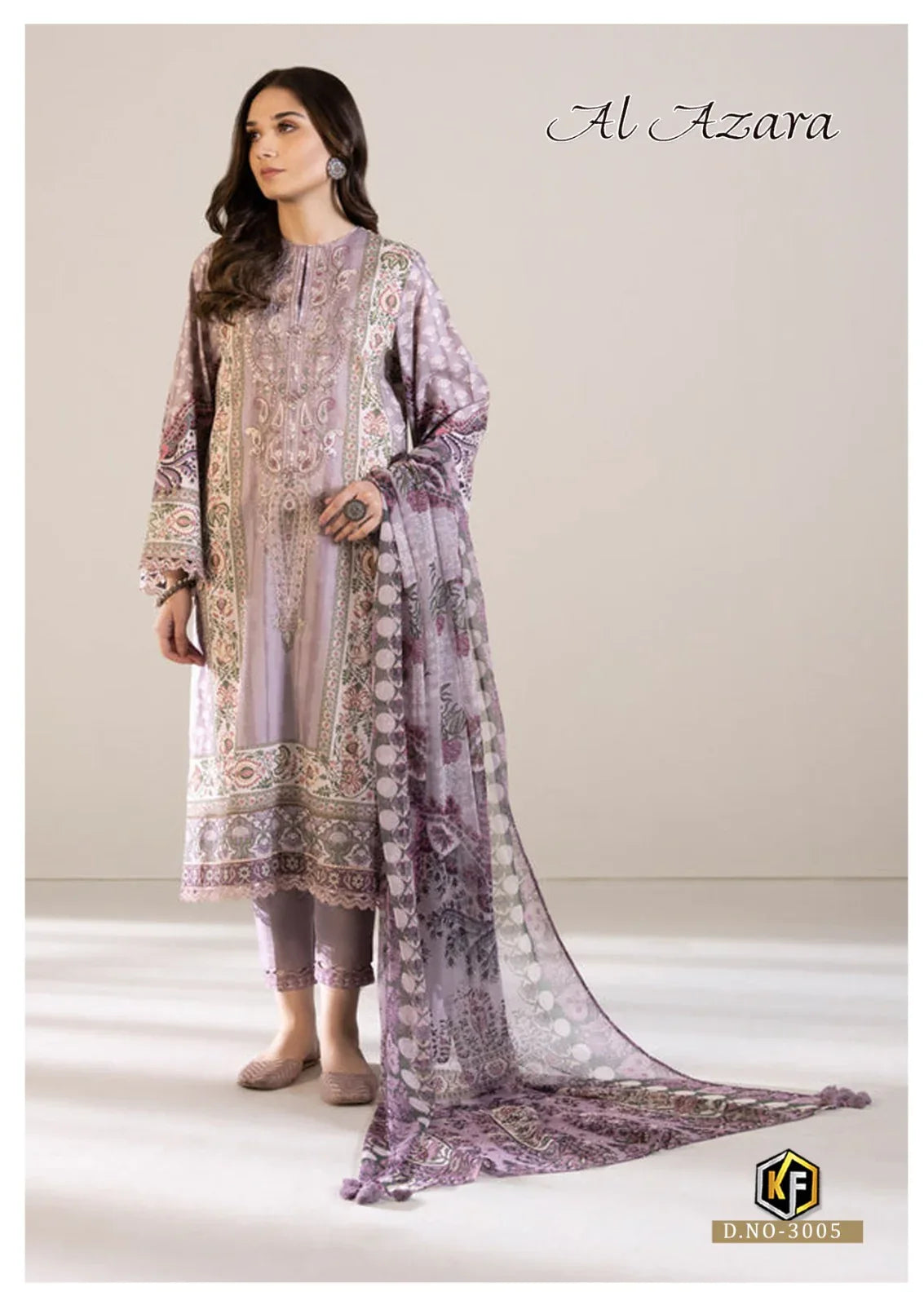 Keval Fab K Al Azara Vol-3 Salwar Kameez Set (445x06)