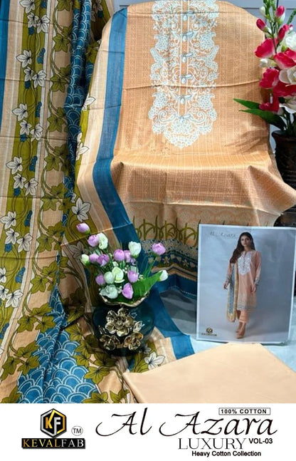 Keval Fab K Al Azara Vol-3 Salwar Kameez Set (445x06)