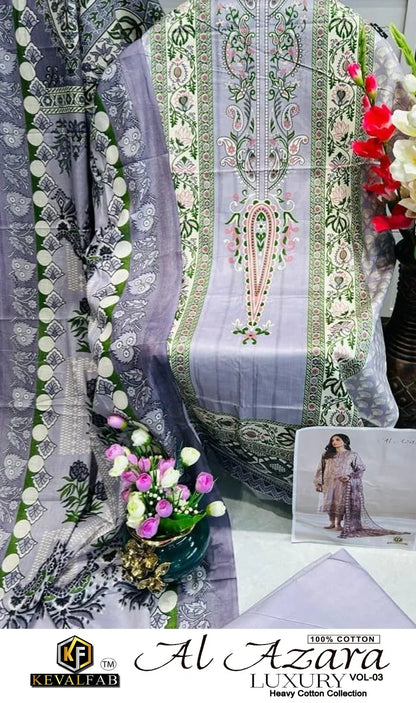Keval Fab K Al Azara Vol-3 Salwar Kameez Set (445x06)