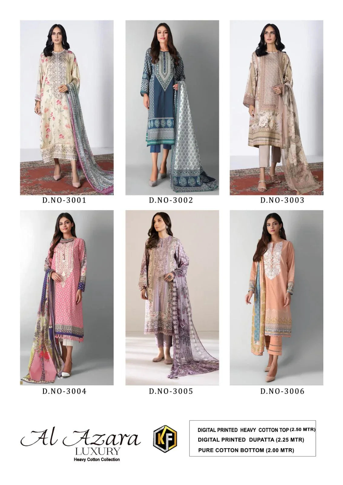 Keval Fab K Al Azara Vol-3 Salwar Kameez Set (445x06)