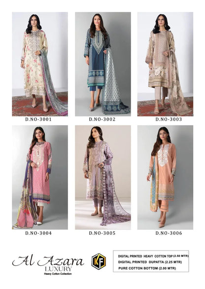 Keval Fab K Al Azara Vol-3 Salwar Kameez Set (445x06)