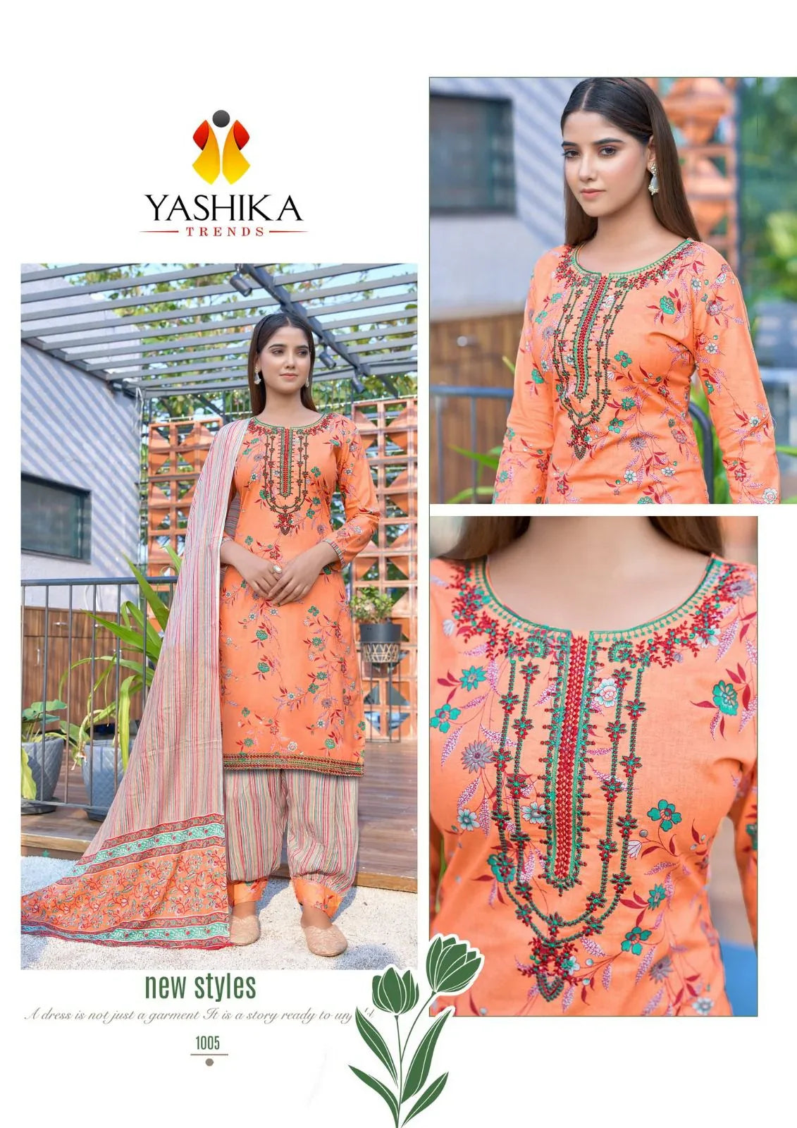 Yashika Trends Guzarish Cotton Salwar Kameez (530x08)