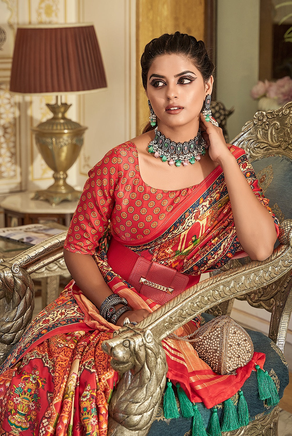 Beautiful Designer Pure Gaji Silk Saree