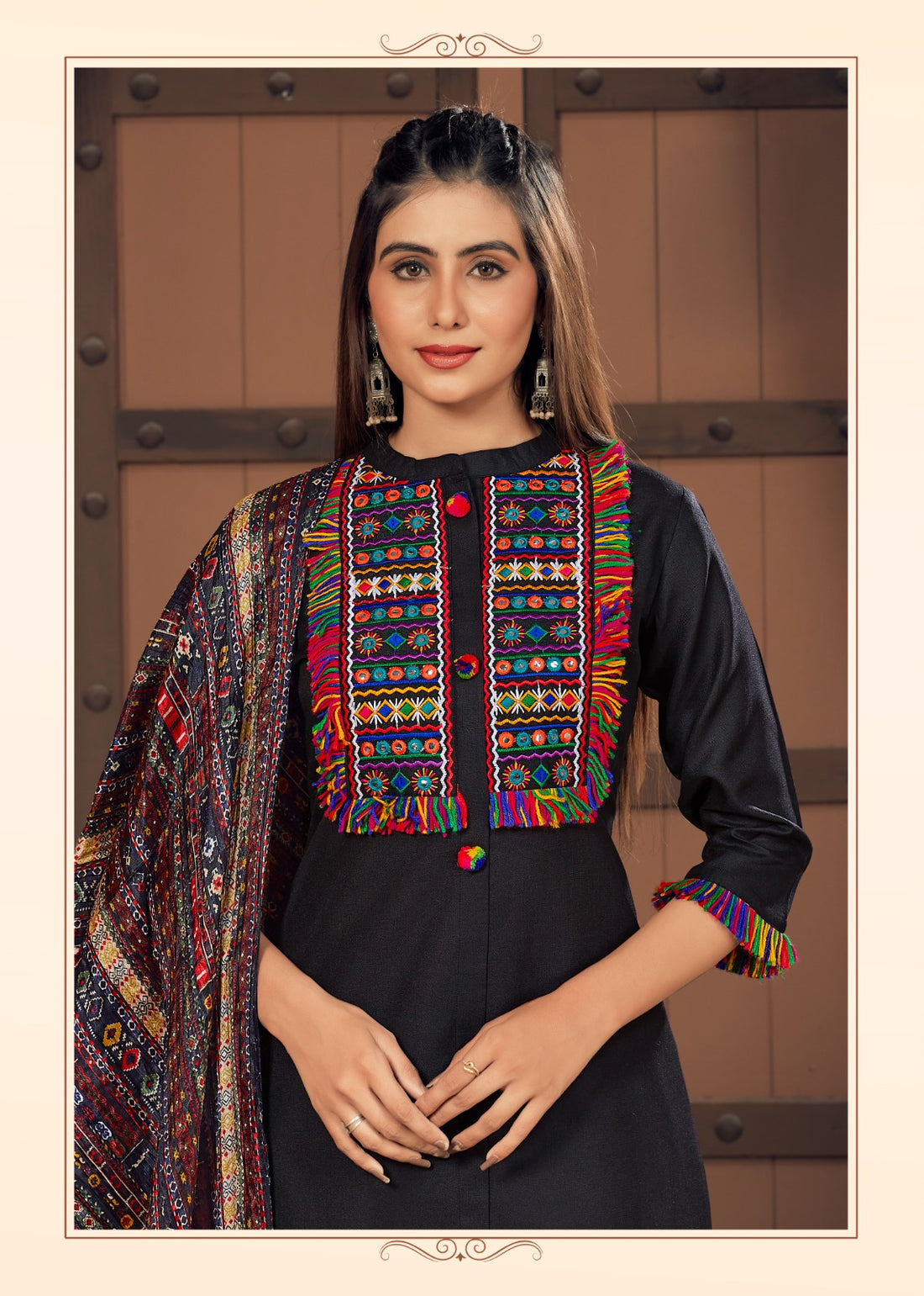 Beautiful Designer Traditional Pure Cotton Women's Suit