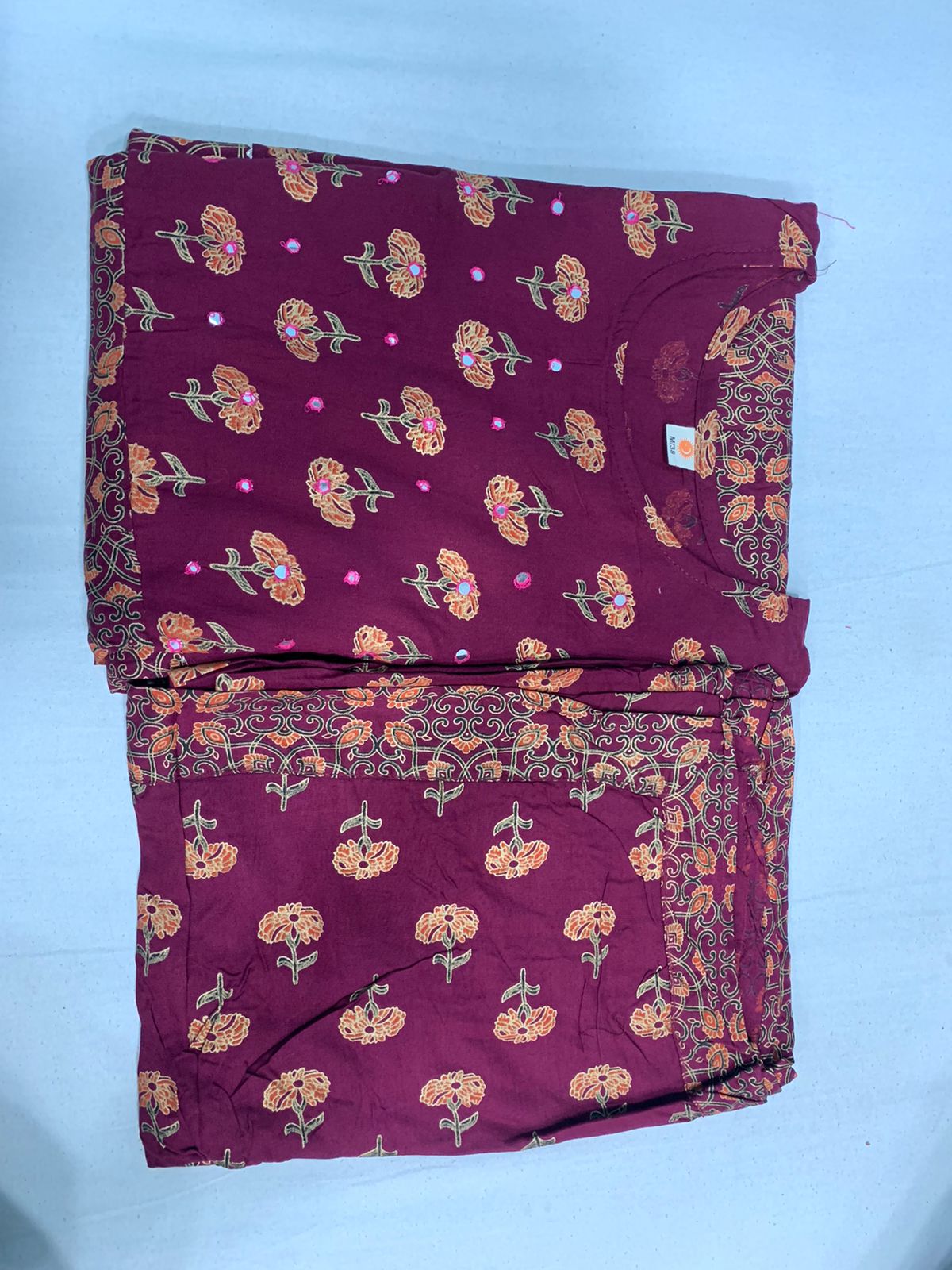 Pankh V 6 Top Heavy 14 Kg Rayon With Multi Colour Foil Print With Duppta Readymade Reyon Gown