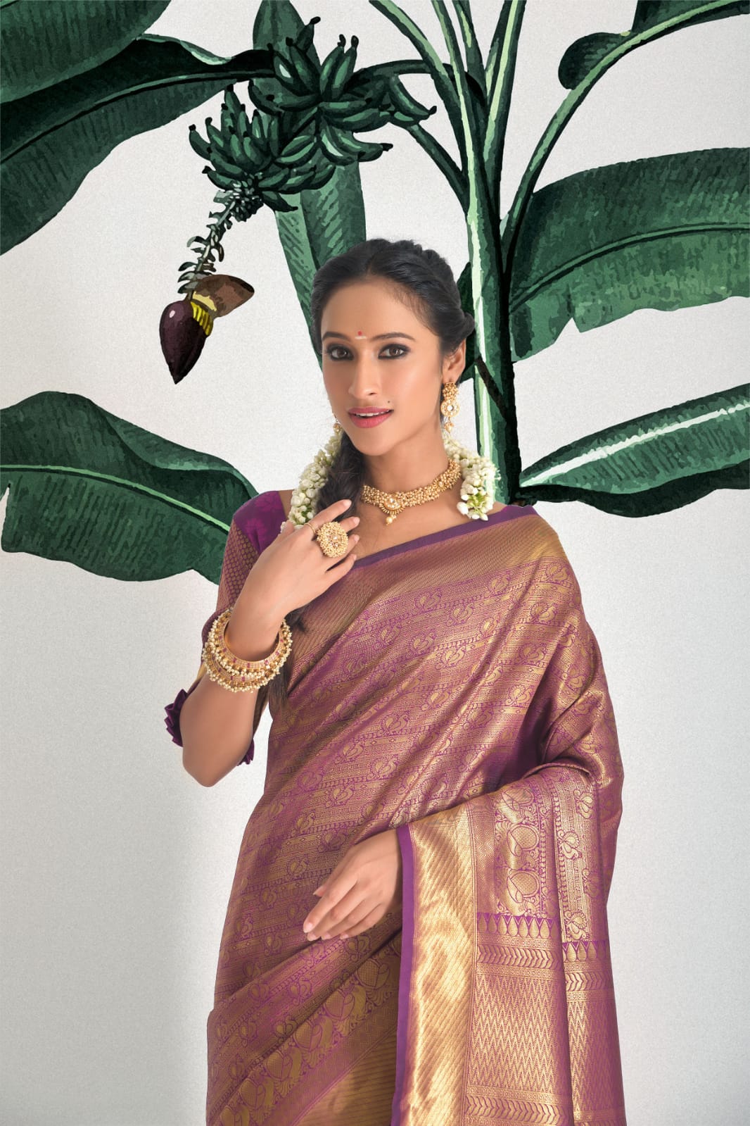 Beautiful Designer Pure Kanjivaram Soft Silk Saree