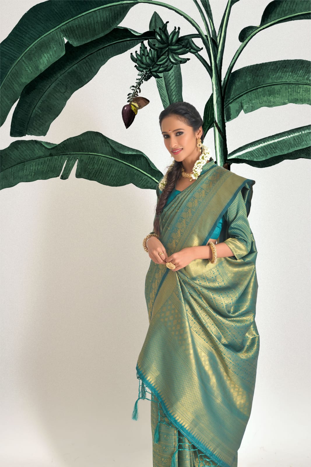 Beautiful Designer Pure Kanjivaram Soft Silk Saree