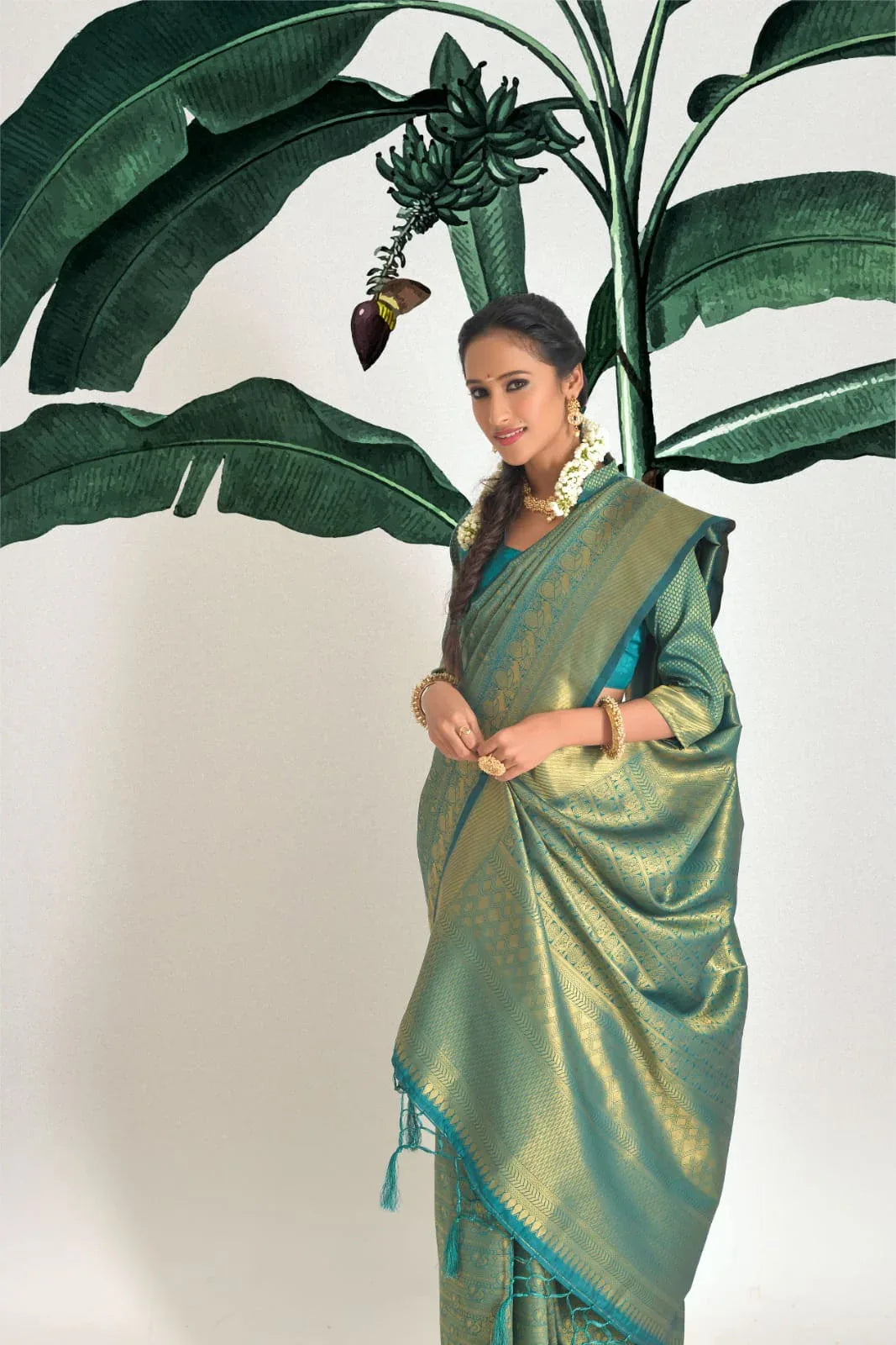 Beautiful Designer Pure Kanjivaram Soft Silk Saree