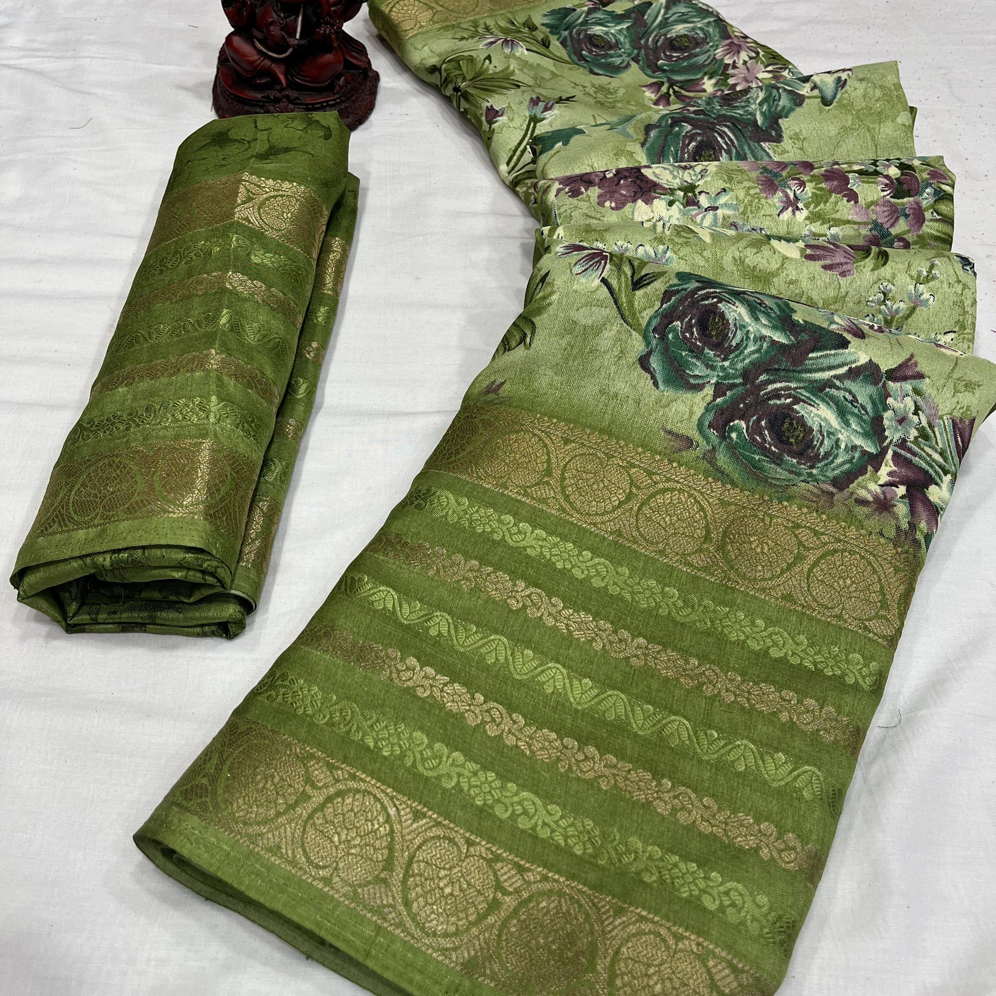 Beautiful Designer Special Dola Silk Saree
