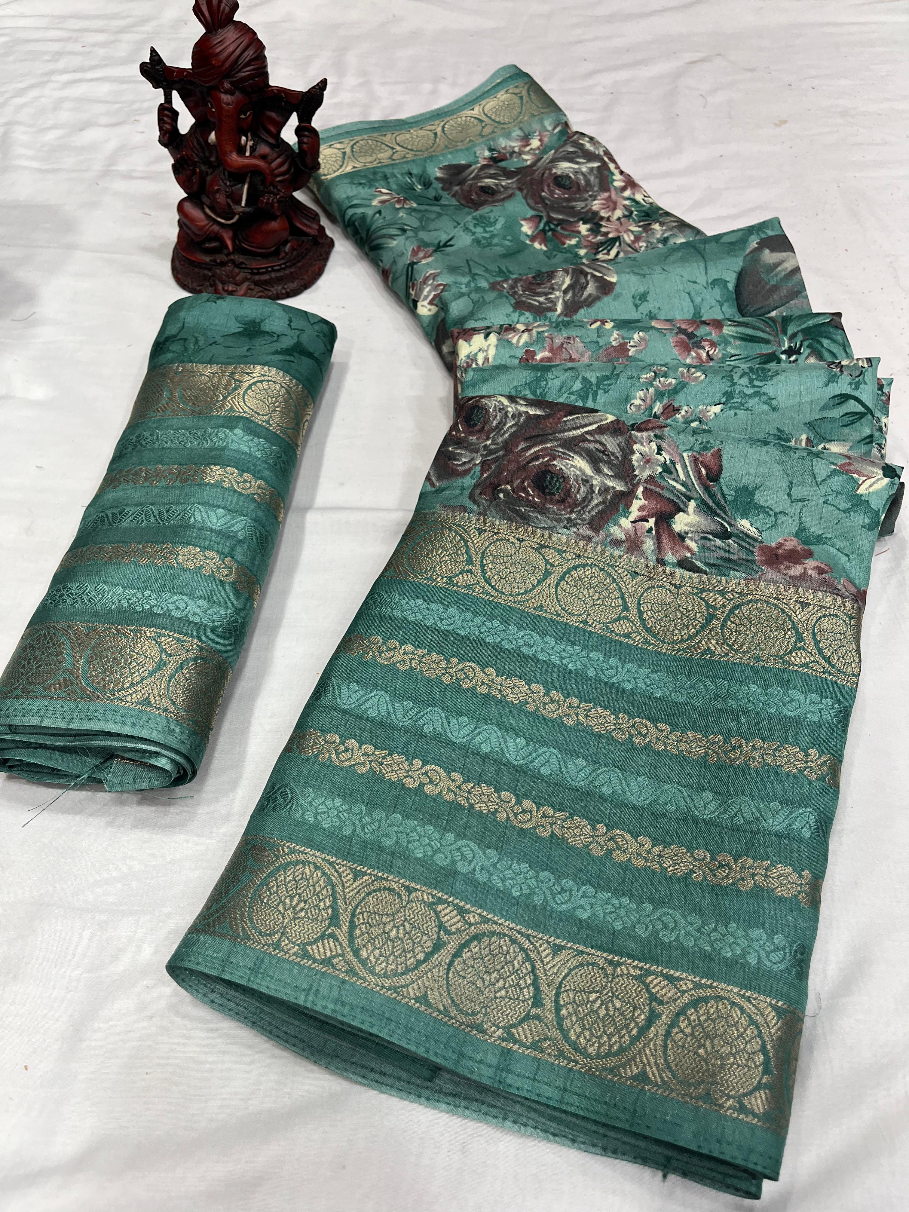 Beautiful Designer Special Dola Silk Saree
