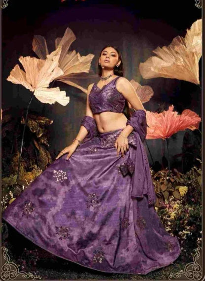 Shubhkala Bridesmaid Vol 28 Velvet Lehenga Choli