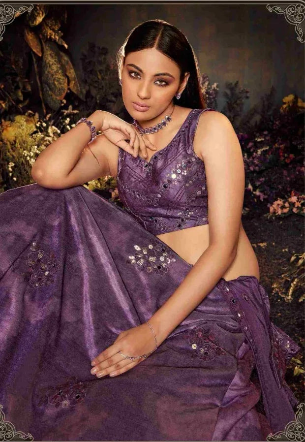 Shubhkala Bridesmaid Vol 28 Velvet Lehenga Choli