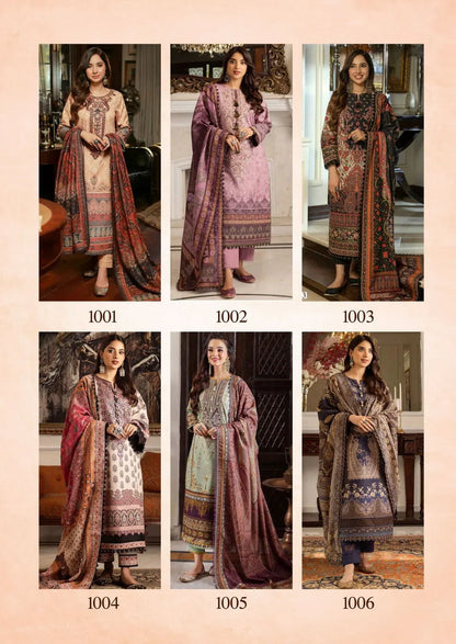 Hala Ramsha Vol 1 Luxury Heavy Cotton Exclusive Suits (390x06)
