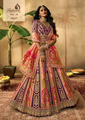 Vrindavan Vol 45 Silk Lehenga Choli Design-10277