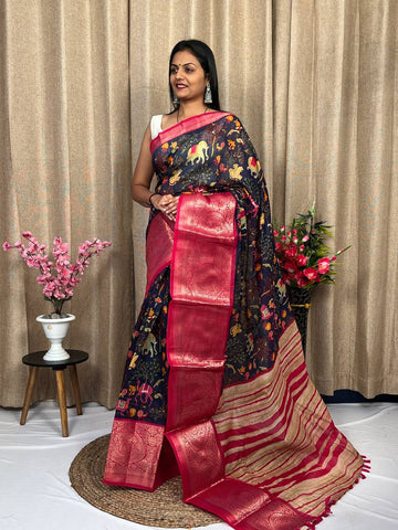Beautiful Designer Special Soft Smoth Cotton Saree