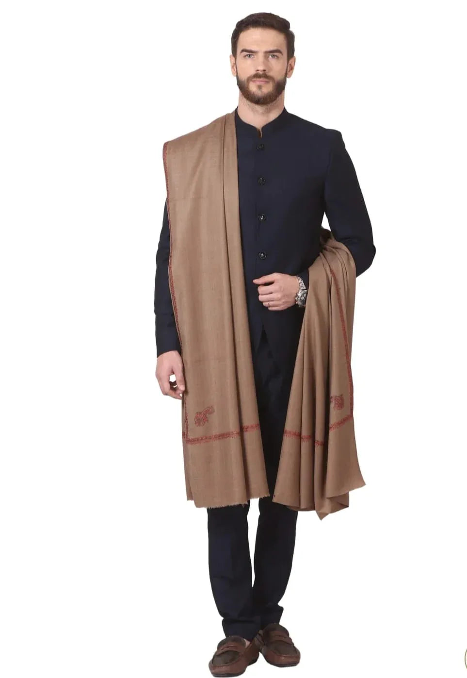 Winter Special Pashmina Wool Real Kashmiri Sozni  Men&