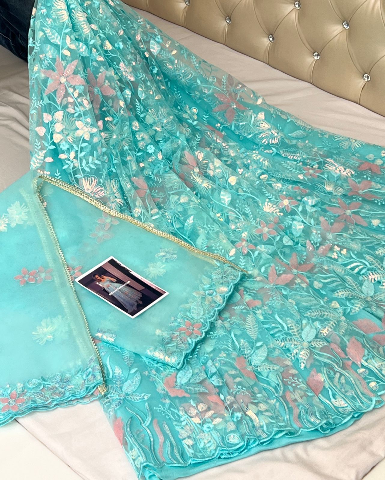 Beautiful Designer Boutique Embroidery Net Suite