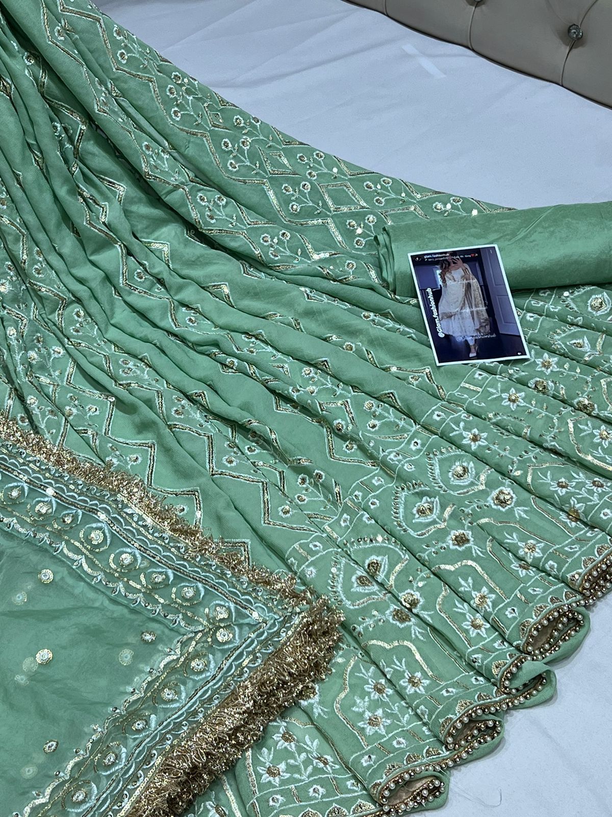 Beautiful Designer Pure Viscose Organza Digital Print Suite