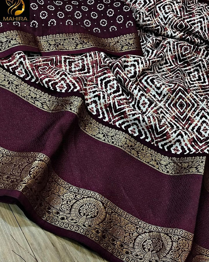 Party Wear Soft Dola Silk Saree