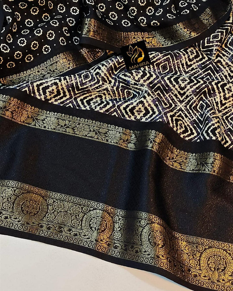 Party Wear Soft Dola Silk Saree