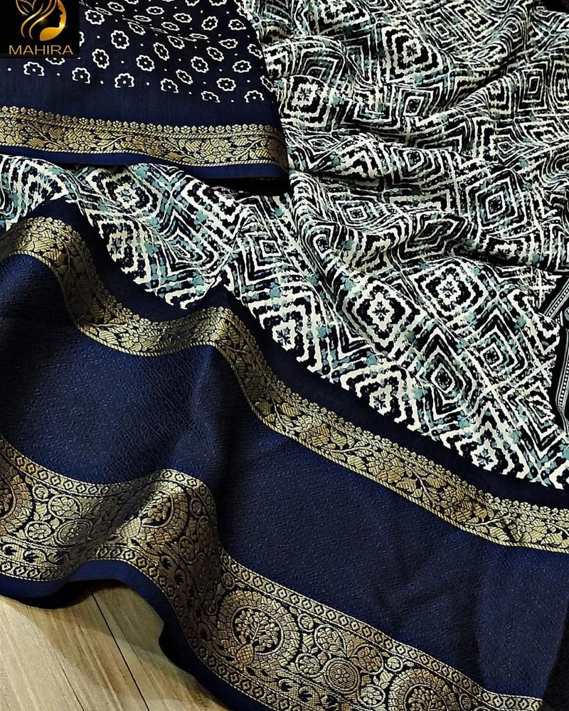 Party Wear Soft Dola Silk Saree