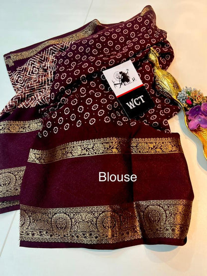 Party Wear Soft Dola Silk Saree