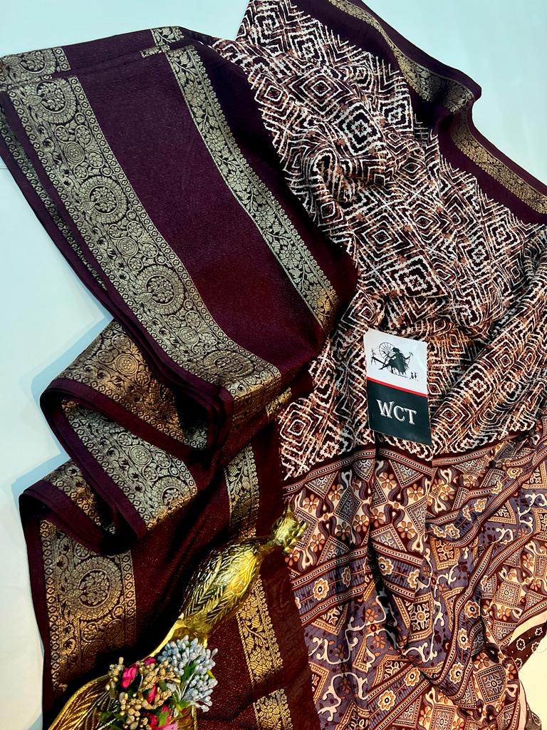 Party Wear Soft Dola Silk Saree