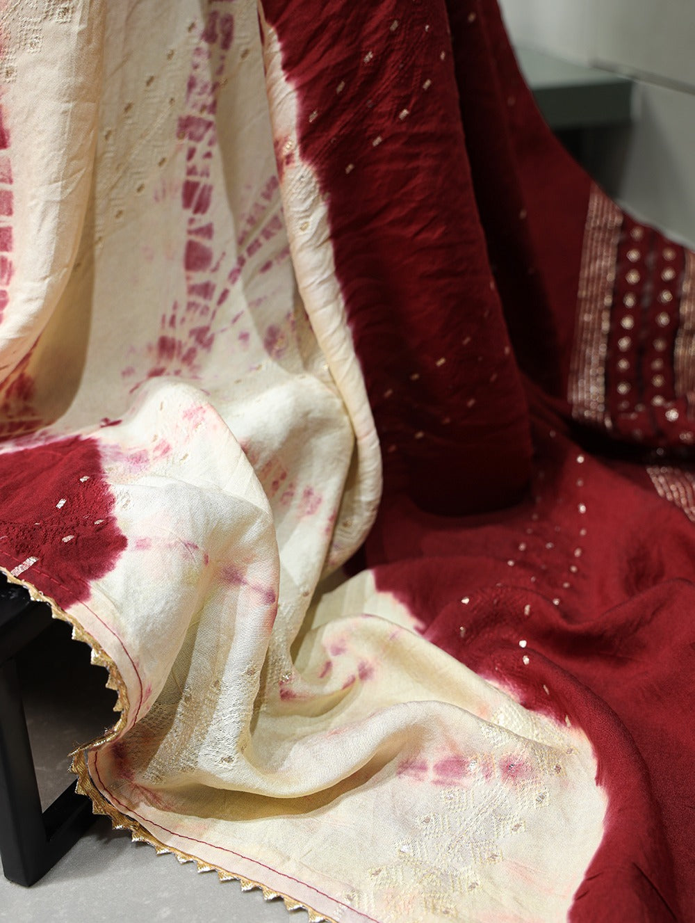 Beautiful Designer Viscose Chanderi Silk Saree