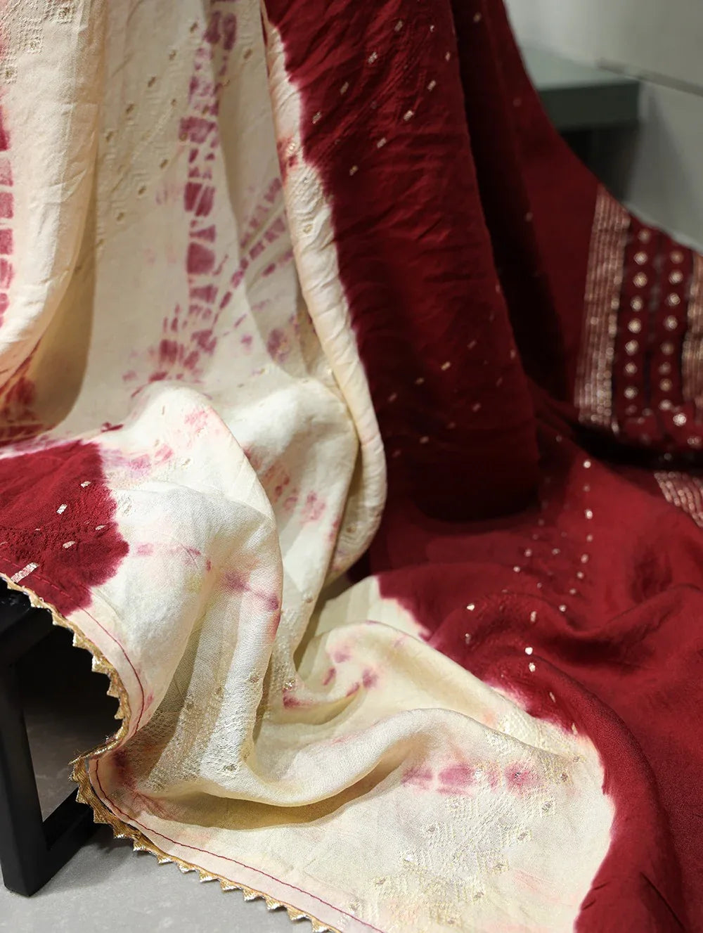 Beautiful Designer Viscose Chanderi Silk Saree