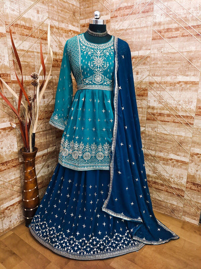 Beautiful Designer Radhika Series 9428-9432 Real Georgette Suit
